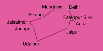 Circuit Rajasthan et Agra
